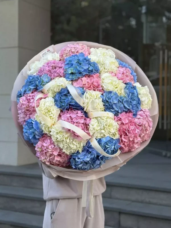25 королевских гортензий